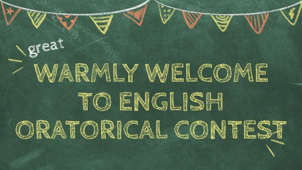 speaking contest | Genially