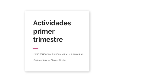 DOSSIER 1ESO | Genially