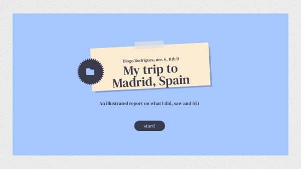 My trip to Madrid | Genially