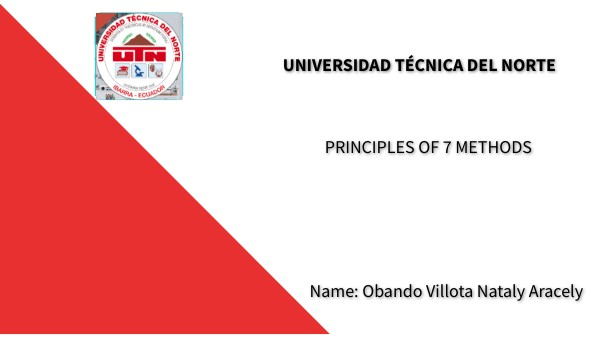 MIND MAP PRINCIPLES OF 7 METHODS