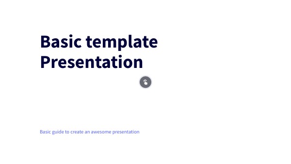 BASIC PRESENTATION