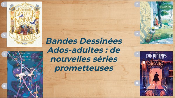 nouveautés bd ados adultes