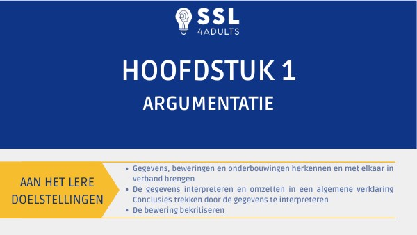 Module 1 Argumentation 1 | Genially