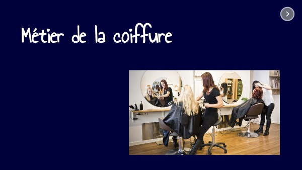 VDC fiche métier de la coiffure 2022/2023 | Genially