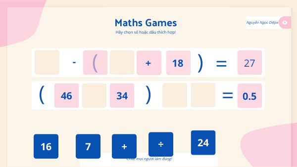 Copy - MATHEMATICAL OPERATIONS | Genially