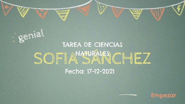 SOFIA SANCHEZ | Genially