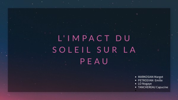 INFINITE SPACE PRESENTATION