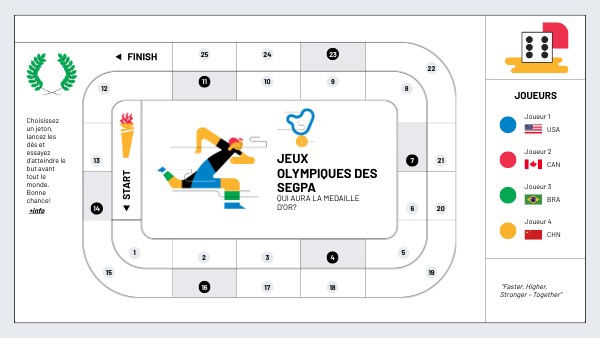 Jeu de math Olympiades 4e SEGPA