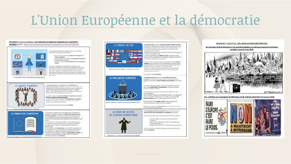 L'Union Européenne et la démocratie