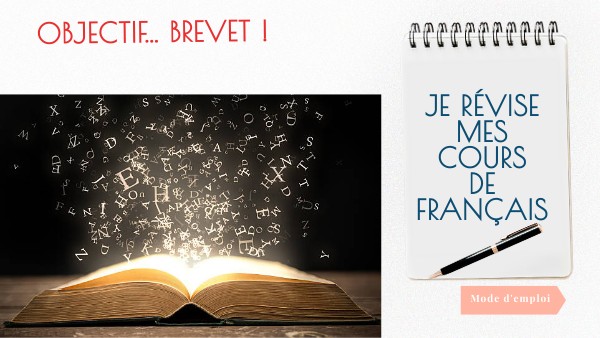 Réviser le brevet de français | Genially