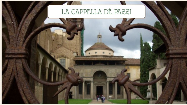 La Cappella dé pazzi