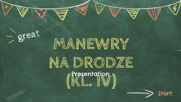 ANIMATED CHALKBOARD PRESENTATION