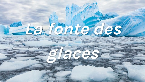 La fonte des glaces