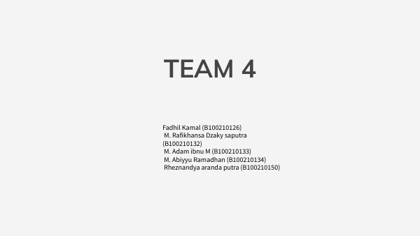 KELOMPOK 4 | Genially