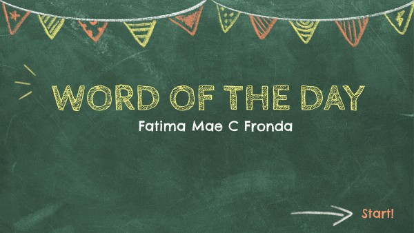 Word of the day