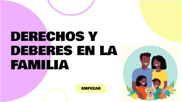 Derechos Y Deberes De La Familia Ppt