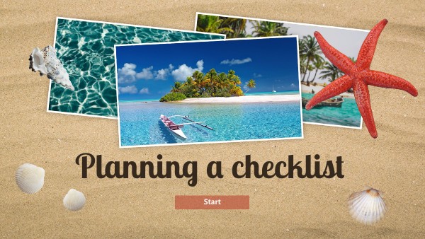 Planning checklist | Genially