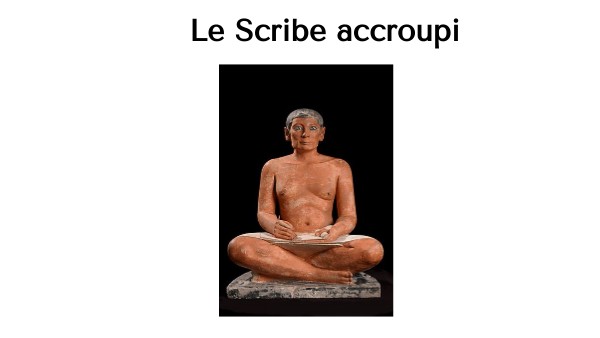 En Quelle Matière Est Fabriqué Le Scribe Accroupi