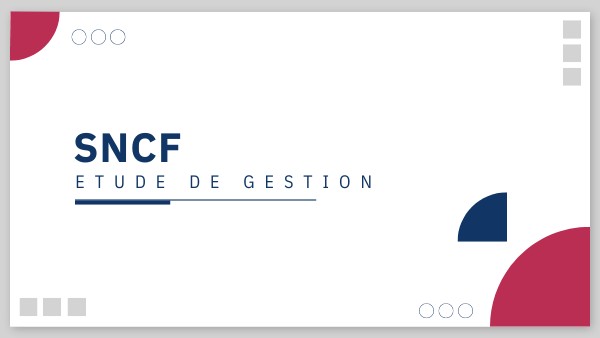 étude de gestion