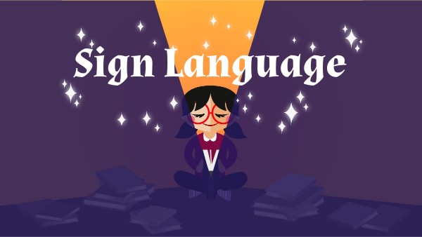 sign language | Genially