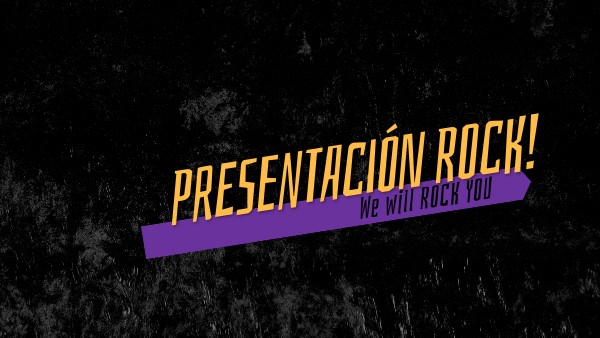 ROCK! PRESENTATION | Genially