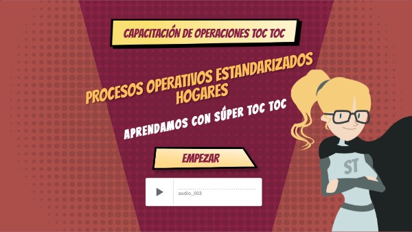 CAPACITACIÓN OPERATIVA POE TOC TOC | Genially
