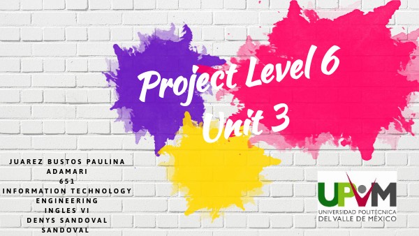 Copia - Project Level 2 Unit 2
