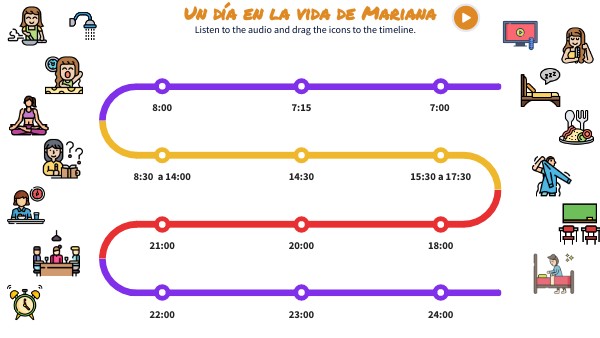 la rutina de mariana | Genially