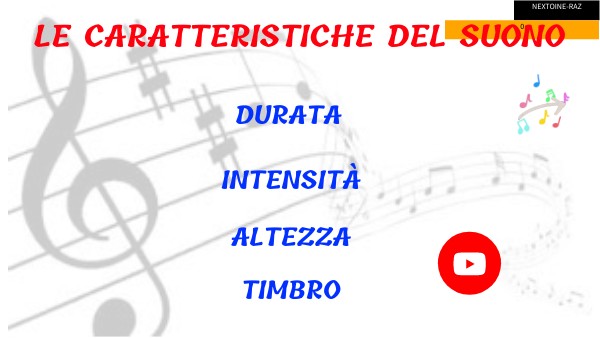 Quali Sono Le Caratteristiche Del Suono *Caratteristi del suono e classificazione strumenti musicali*