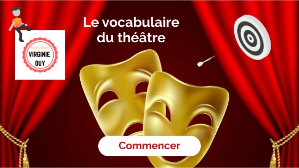 Quizz le vocabulaire du théâtre - 3ème | Genially