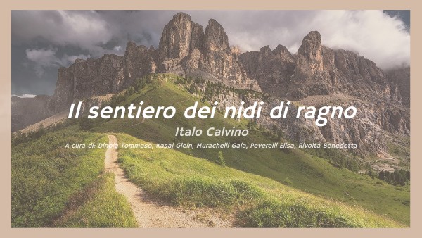 Il Sentiero Dei Nidi Di Ragno Analisi Il sentiero dei nidi di ragno