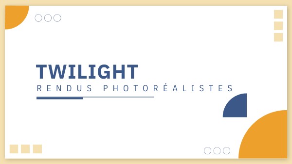 Twilight rendus photoréalistes