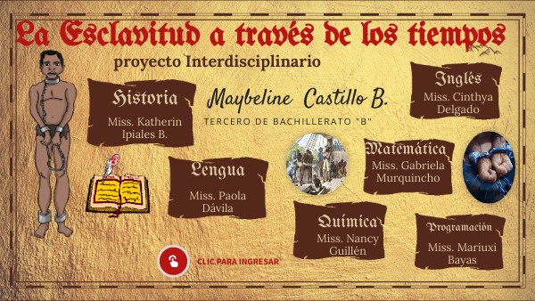INFOGRAFÍA ANIMADA - LA ESCLAVITUD A TRAVÉS DEL TIEMPO | Genially