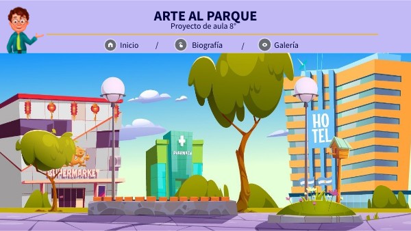 Arte al Parque / Proyecto de aula 8° | Genially