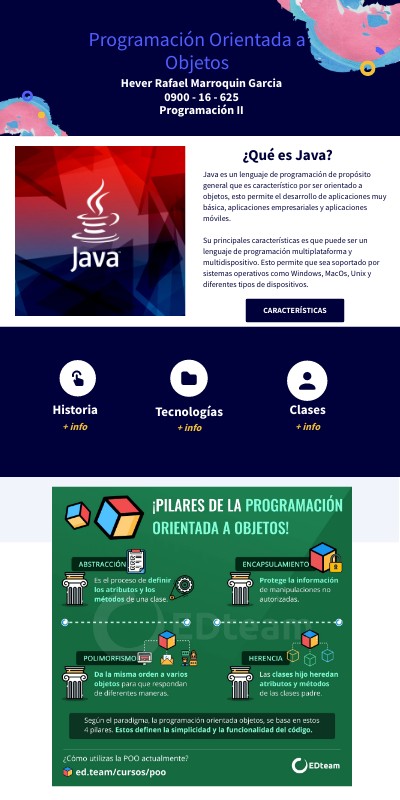 Programación Orientada a Objetos | Genially