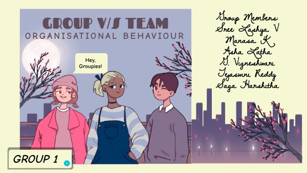 Group v/s Team