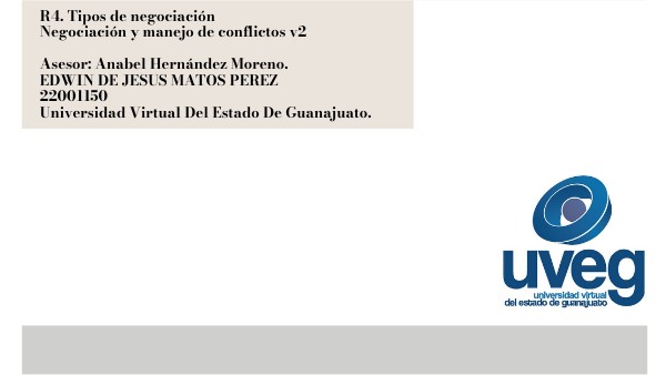 R4. Tipos de negociación | Genially