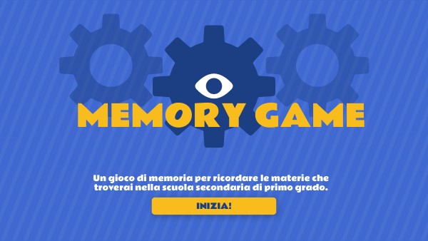 MEMORY GAME | Genially