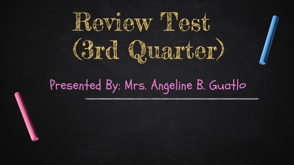 REVIEW TEST