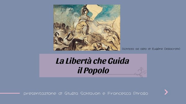 la libertà che guida il popolo