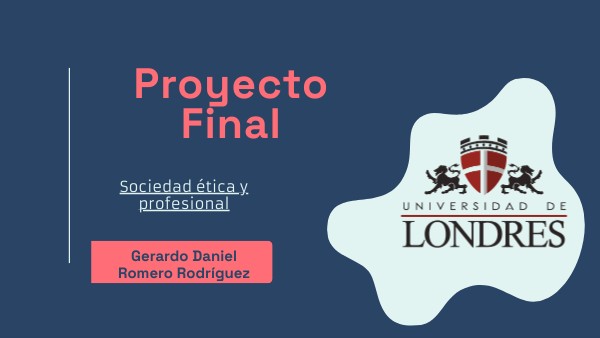 Proyecto Final | Genially