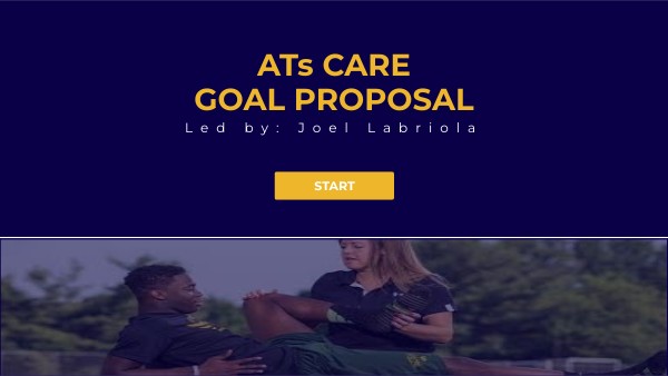 Entire ATs Care Goal Proposal | Genially