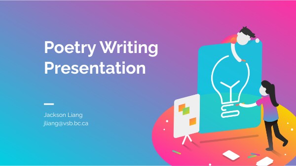 Writing Poetry | Genially