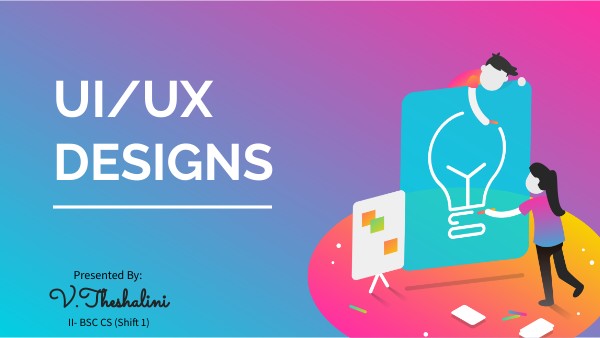 UI/UX DESIGN PRESENTATION