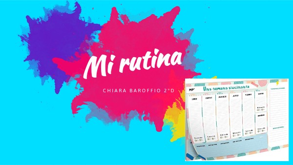 MI RUTINA | Genially