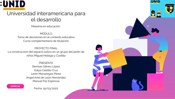 Proyecto final | Genially