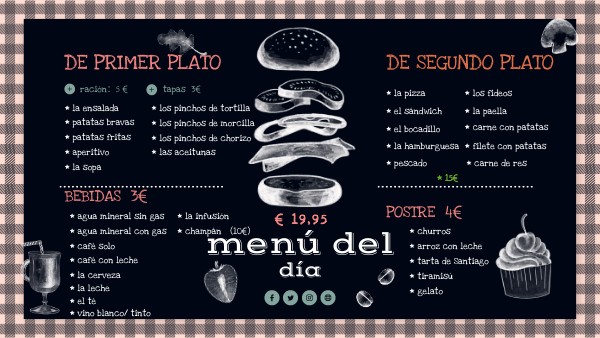 TODAY'S MENU | Genially