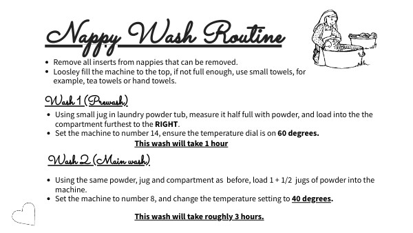 Nappy wash