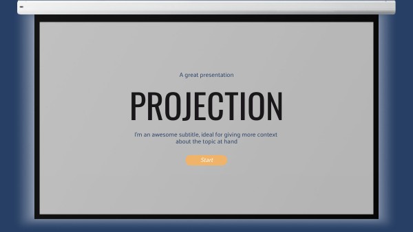 PROJECTION PRESENTATION | Genially