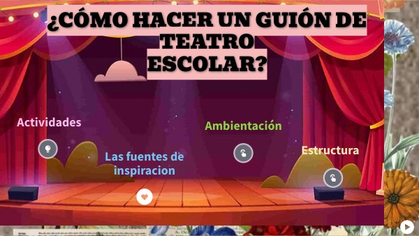 ¿Cómo hacer un guión de teatro? | Genially